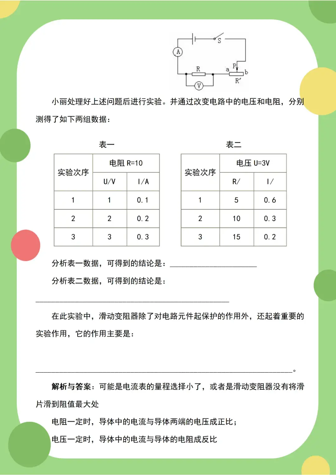 【實驗專題】初中物理20個實驗題，逢考必有！每一個都很重要，建議為孩子收藏！