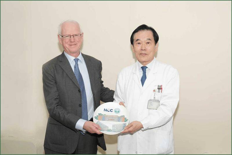 英國劍橋大學代表團訪問國家癌症中心