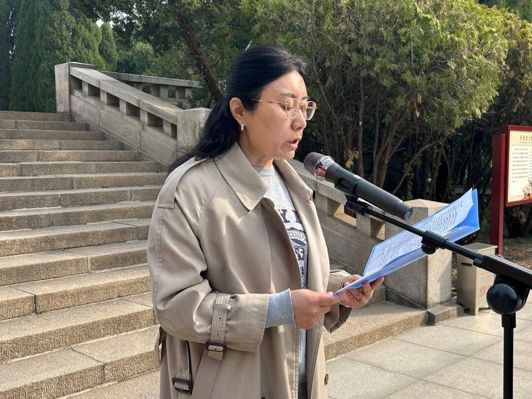 原創清明祭英烈 薪火永相傳——濟南市萊蕪第一中學初中部（濟南市魯礦中學）赴萊蕪戰役紀念館開展祭掃活動